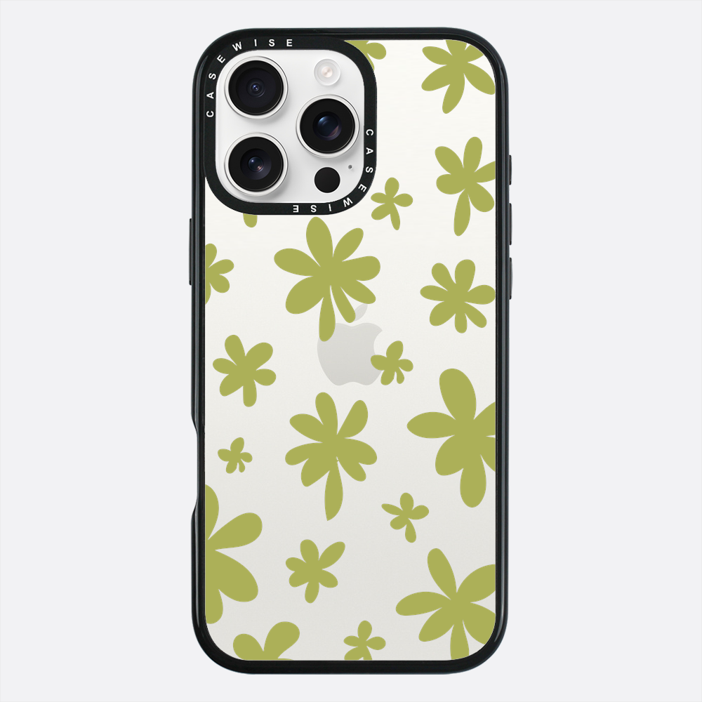Zielone Kwiatki - Etui