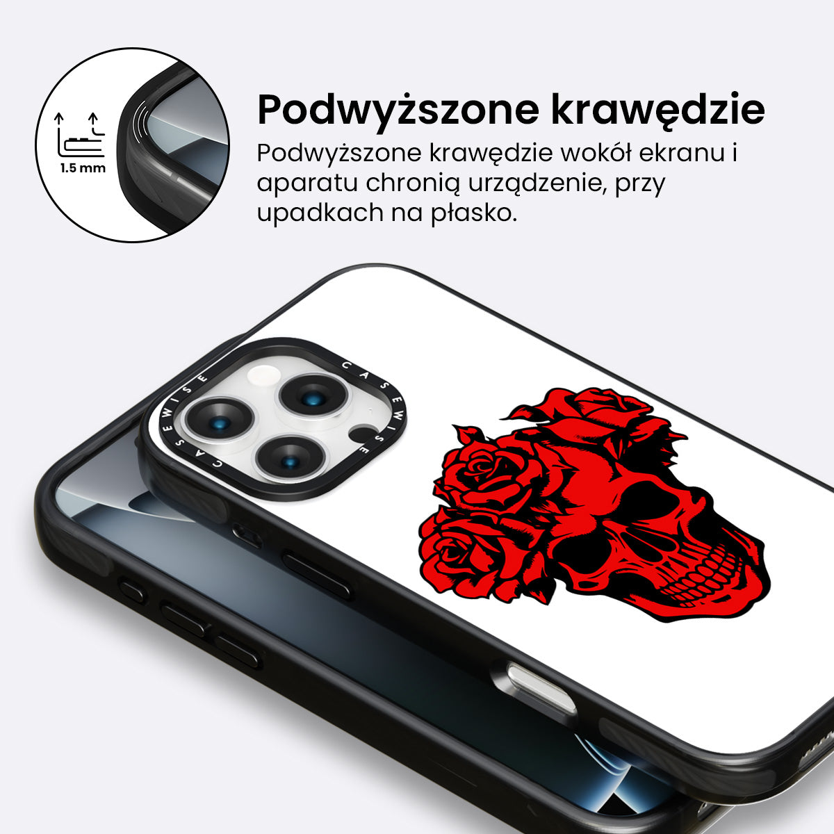 Zmarła róża - Etui
