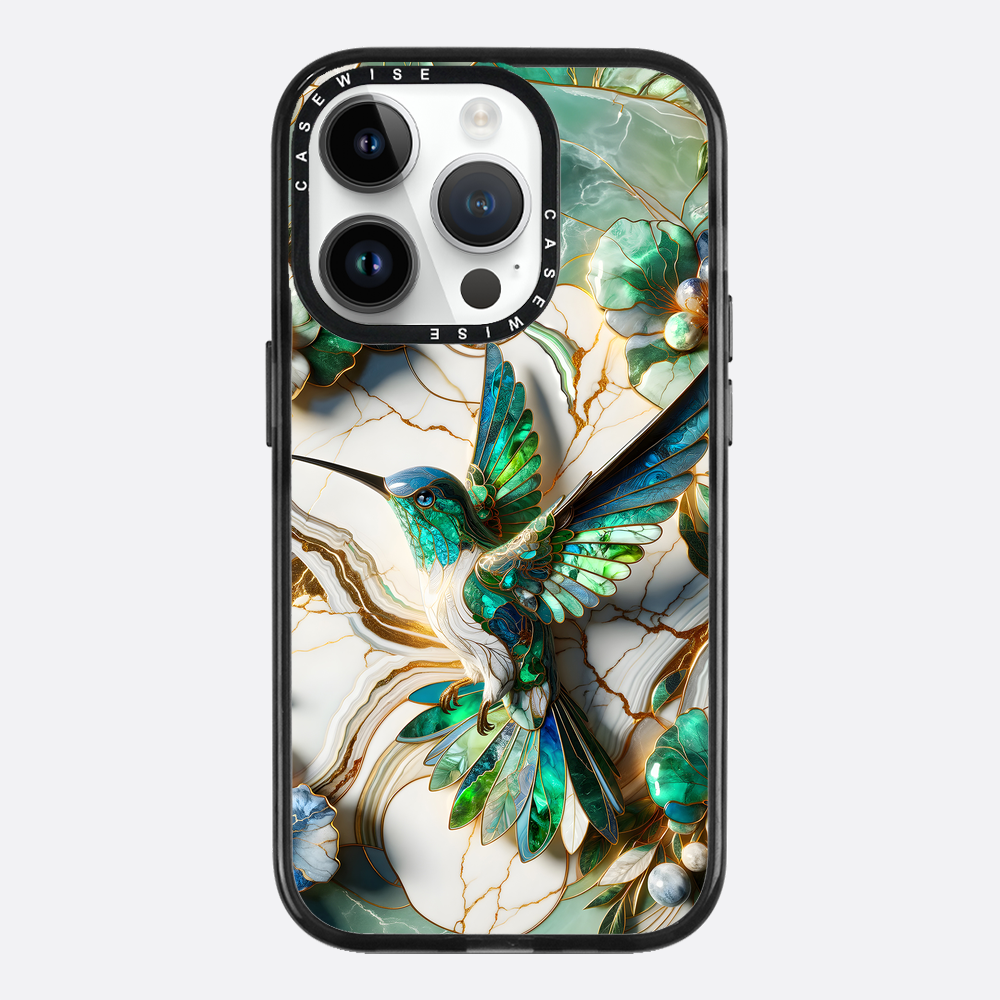 Hummingbird Kintsugi Art - Etui