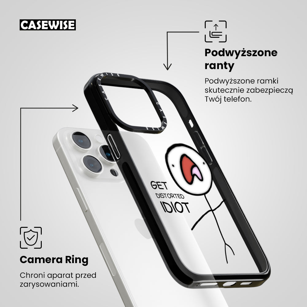 Zdobądź zniekształconego idiotę - Etui