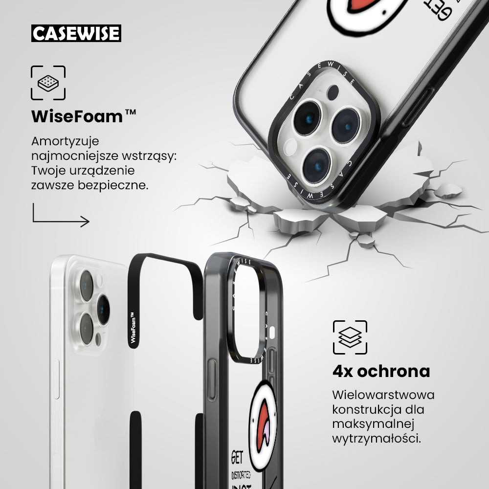 Zdobądź zniekształconego idiotę - Etui