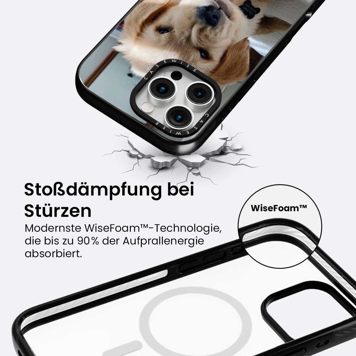 Zdenerwowany piesek - Etui