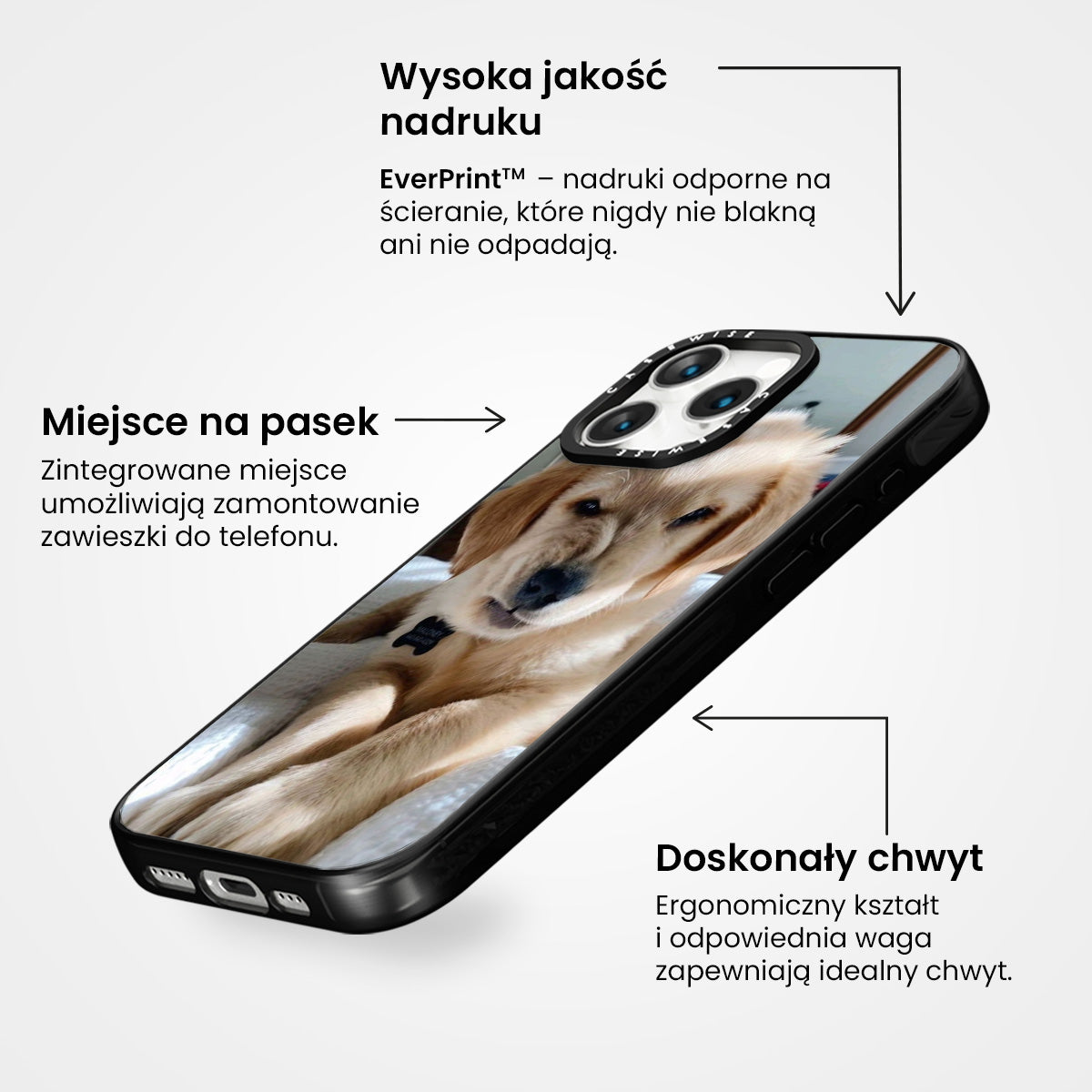 Zdenerwowany piesek - Etui