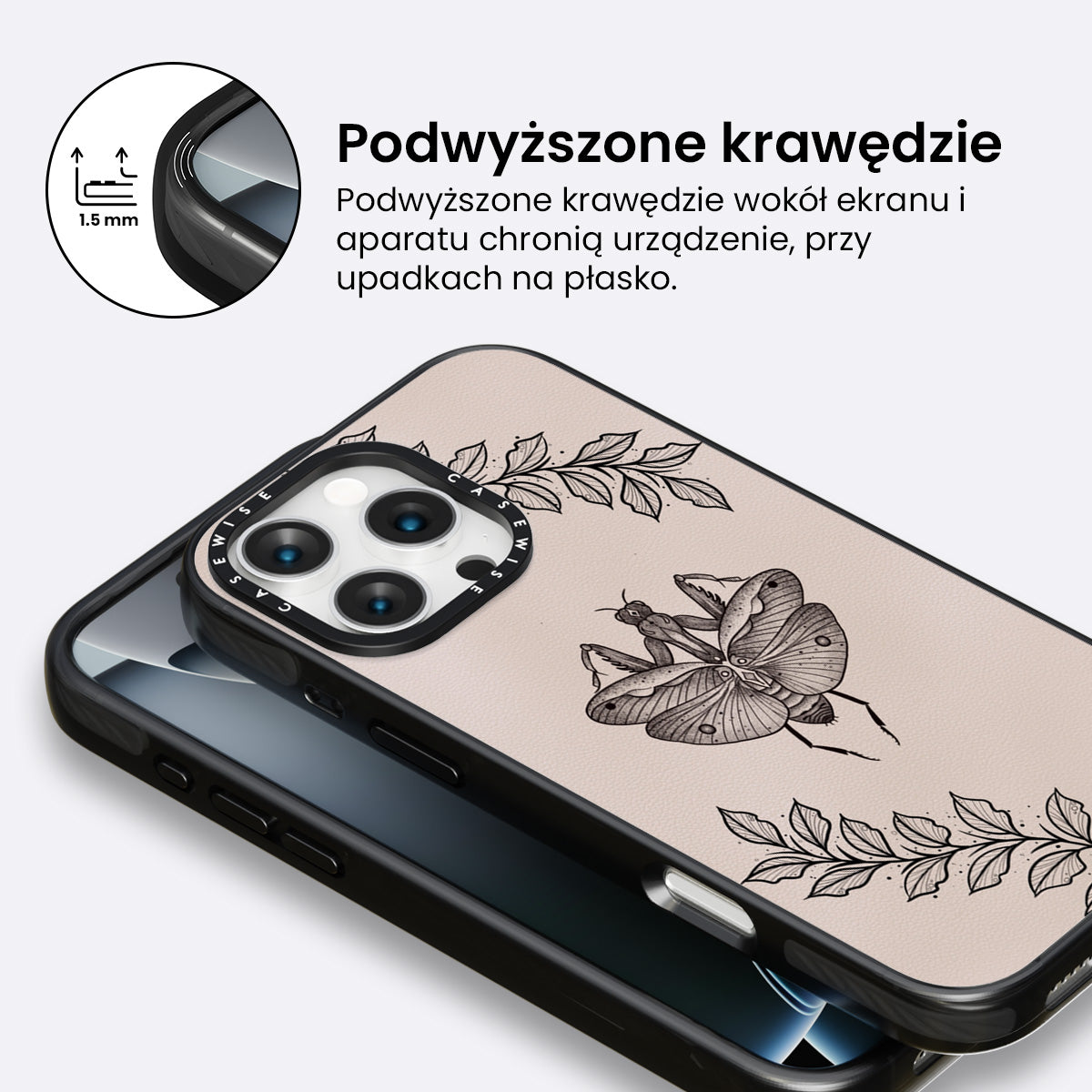 Czarna Modliszka - Etui