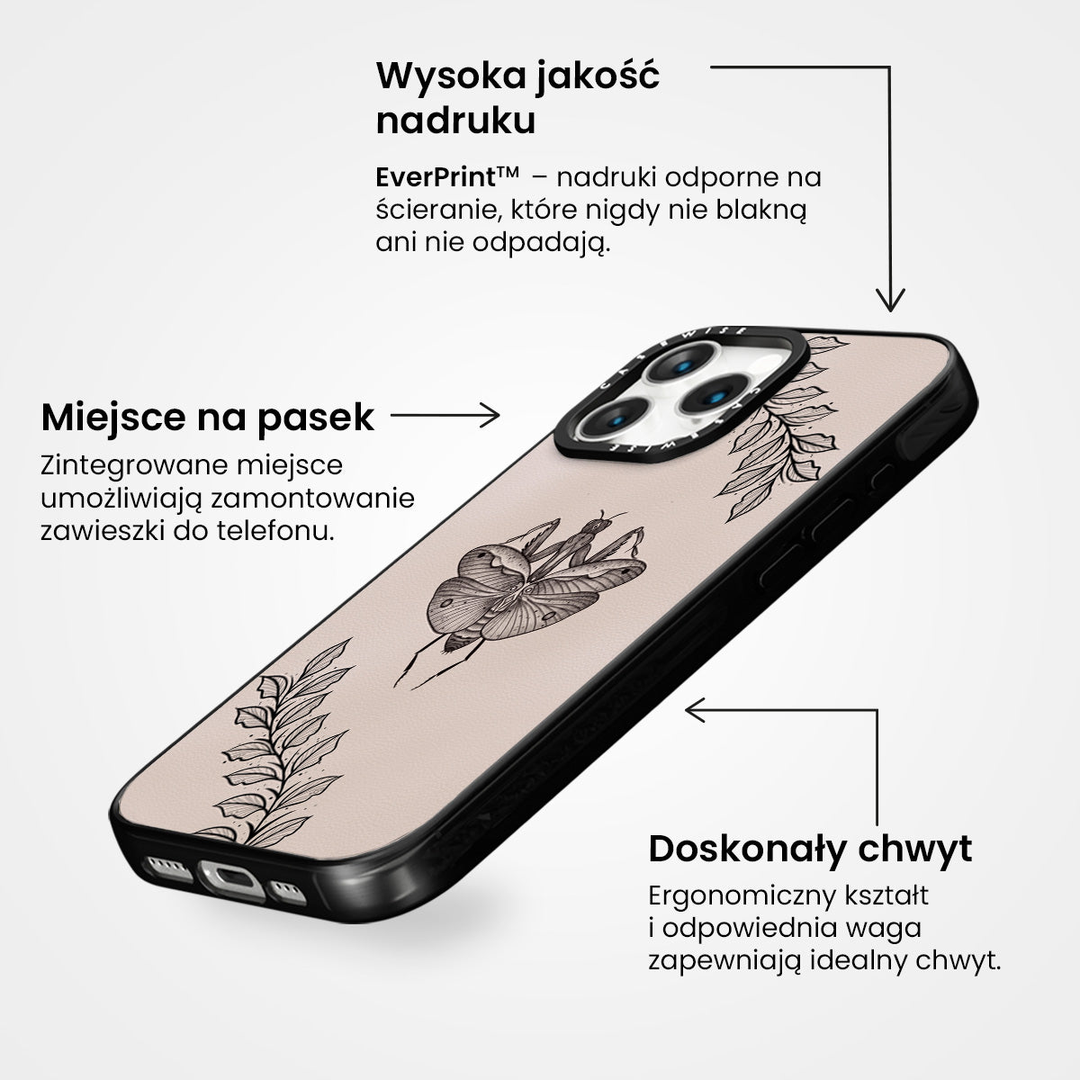 Czarna Modliszka - Etui