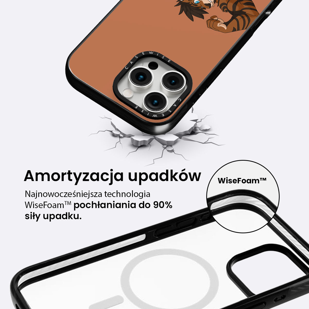 Dopasowanie tygrysa - Etui