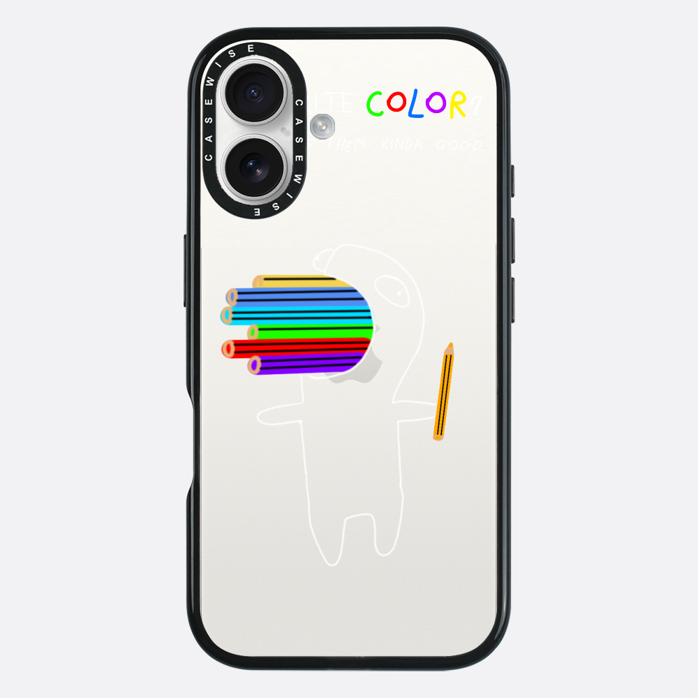 Ludzik jedzący kredki - Etui