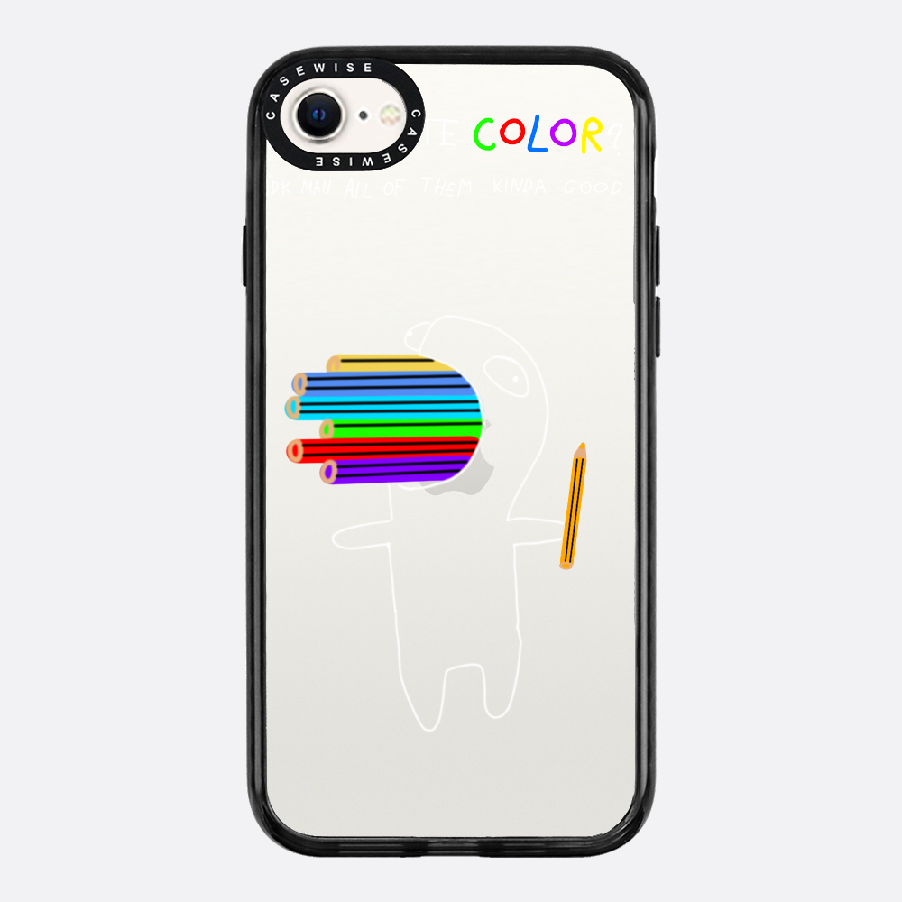 Ludzik jedzący kredki - Etui