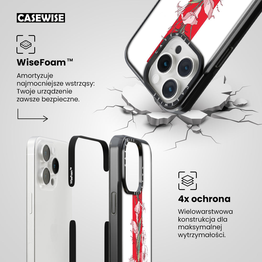 Kompozycja kwiatowa - kolor - Etui