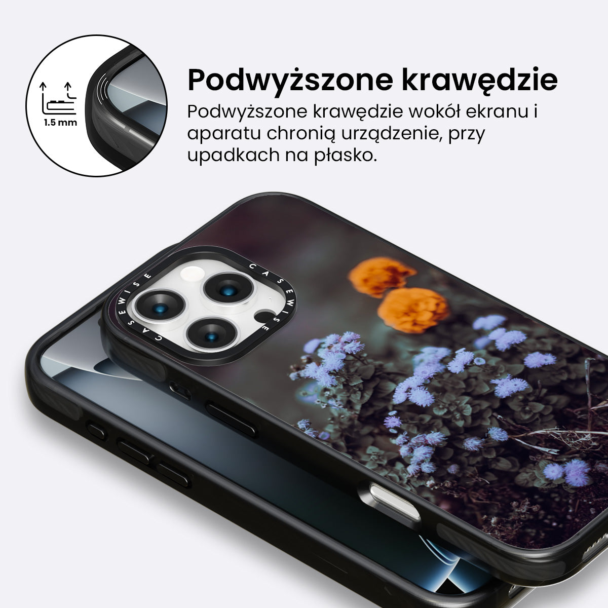 Błękitny ogród - Etui