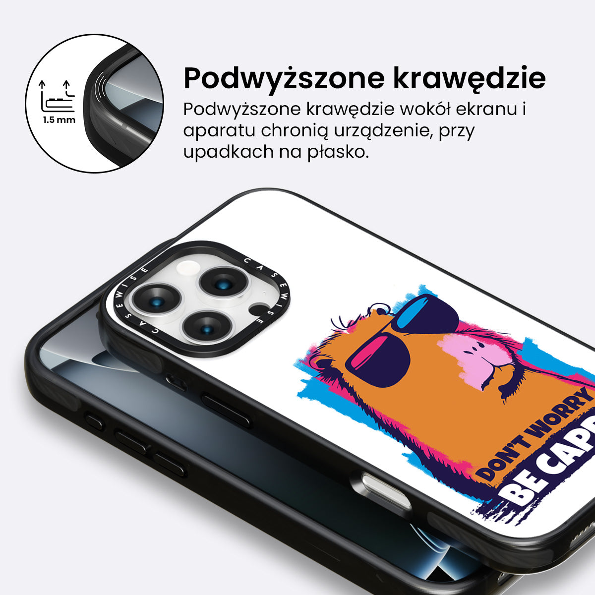 Bądź Capyy - Etui