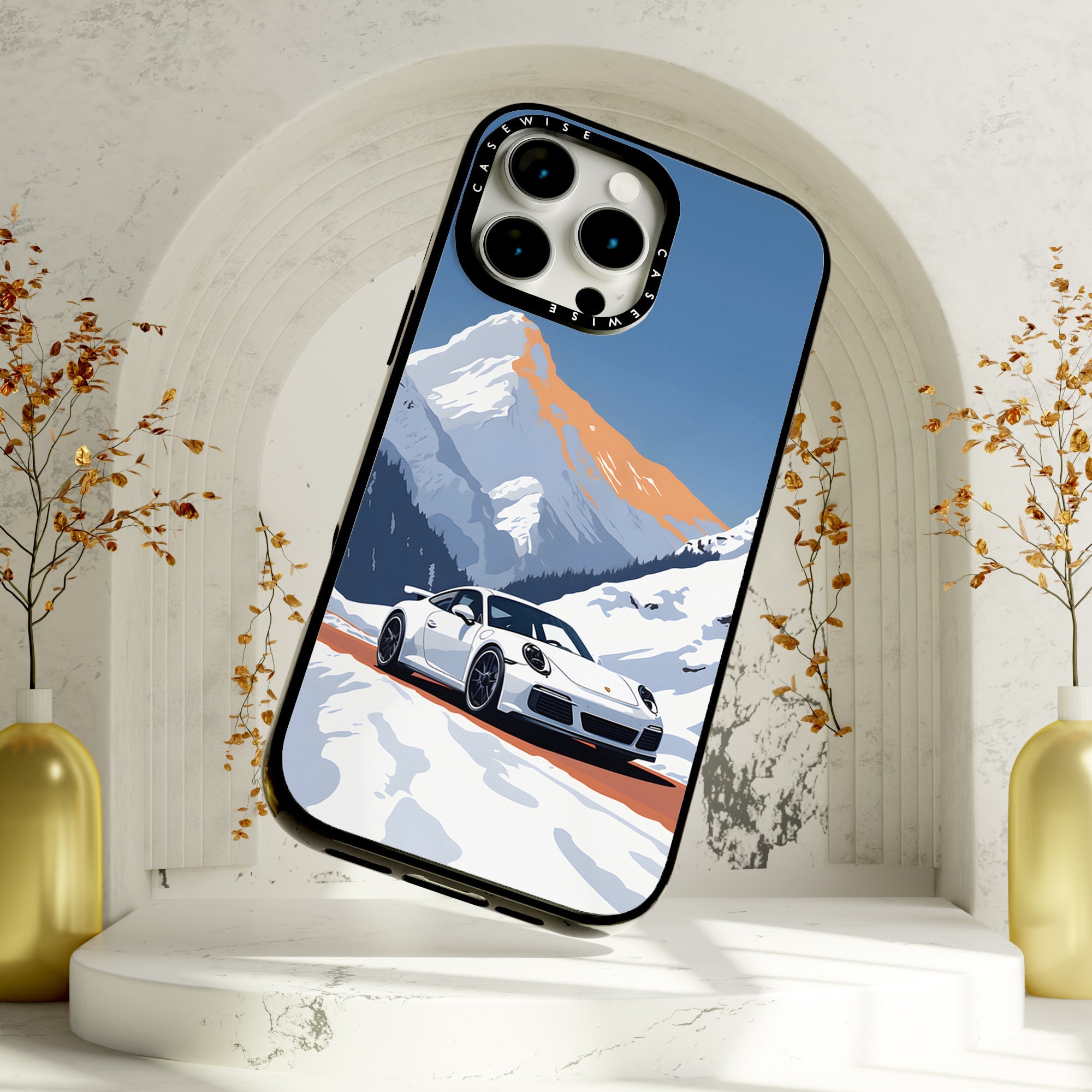 Porsche 911 GT3RS Snow - Etui