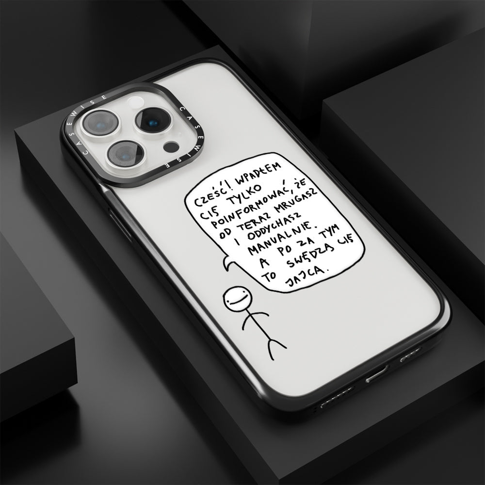 Teraz oddychasz manualnie - Etui