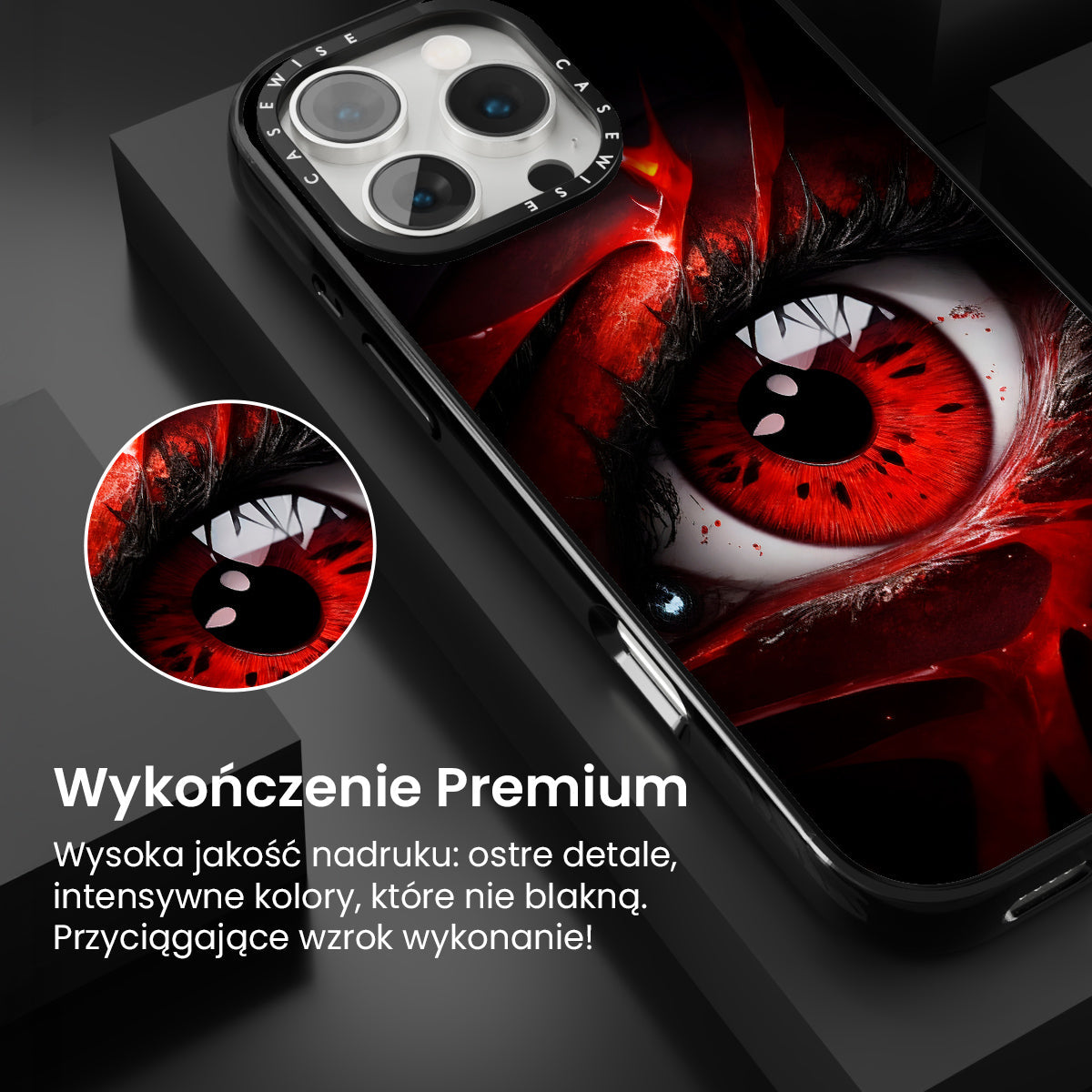 Czerwone oko - Etui