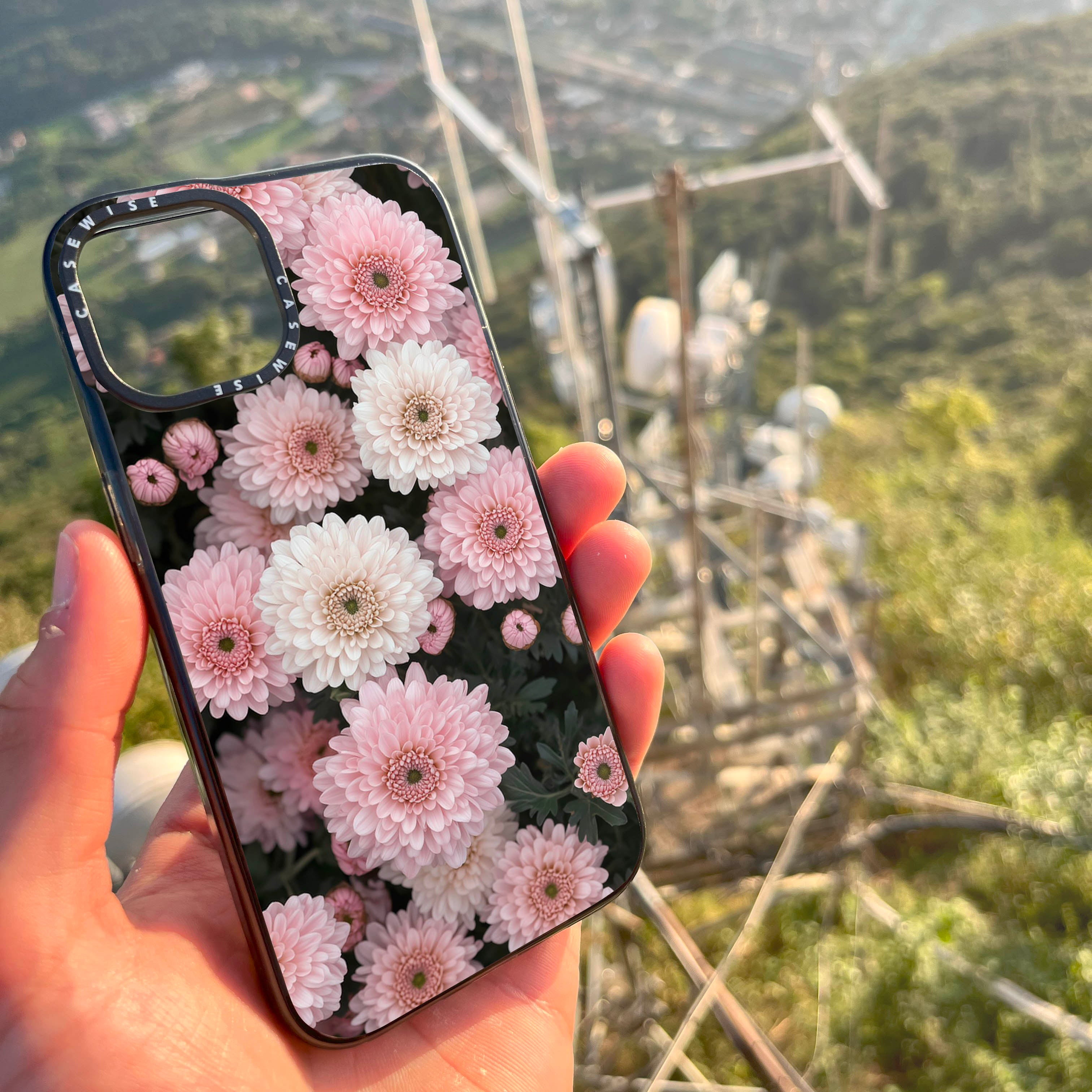 Delikatne Chryzantemy - Etui