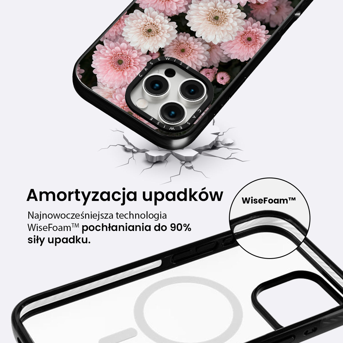 Delikatne Chryzantemy - Etui