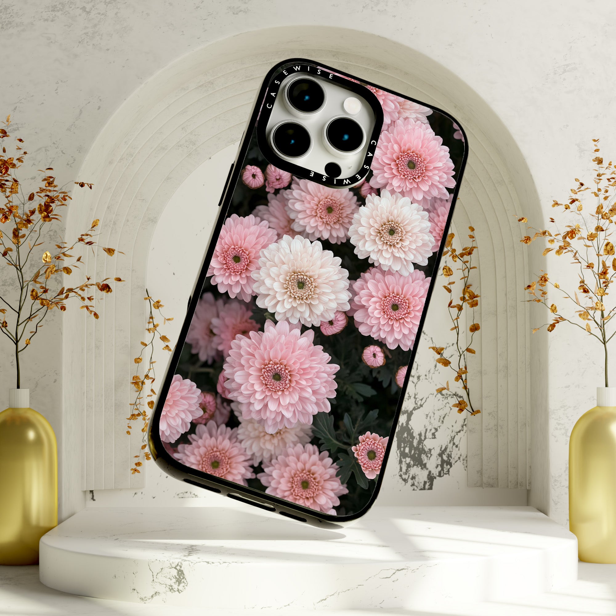 Delikatne Chryzantemy - Etui