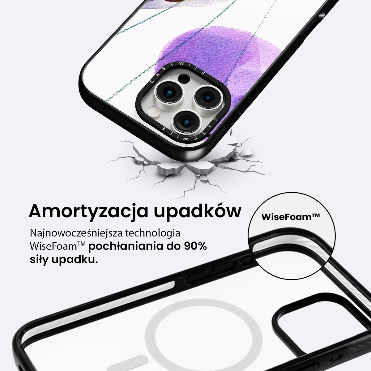 Fioletowy księżyc - Etui