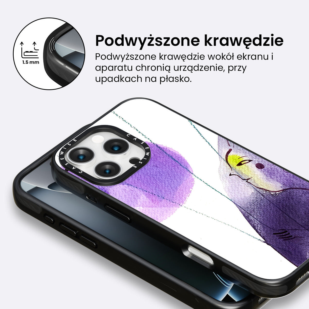 Fioletowy księżyc - Etui