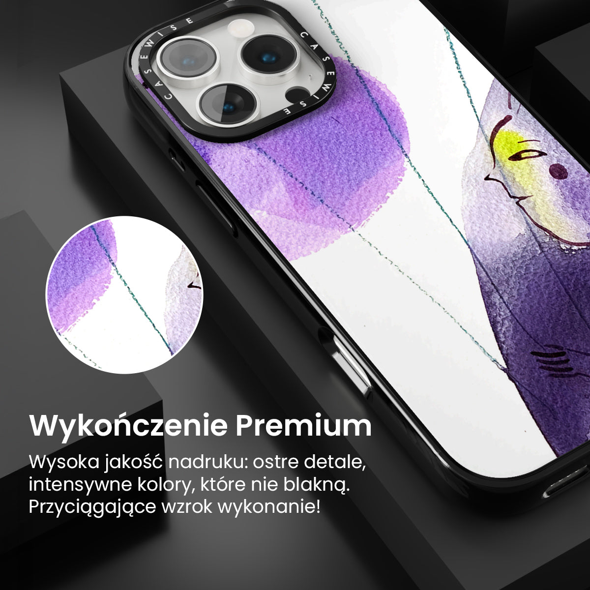 Fioletowy księżyc - Etui