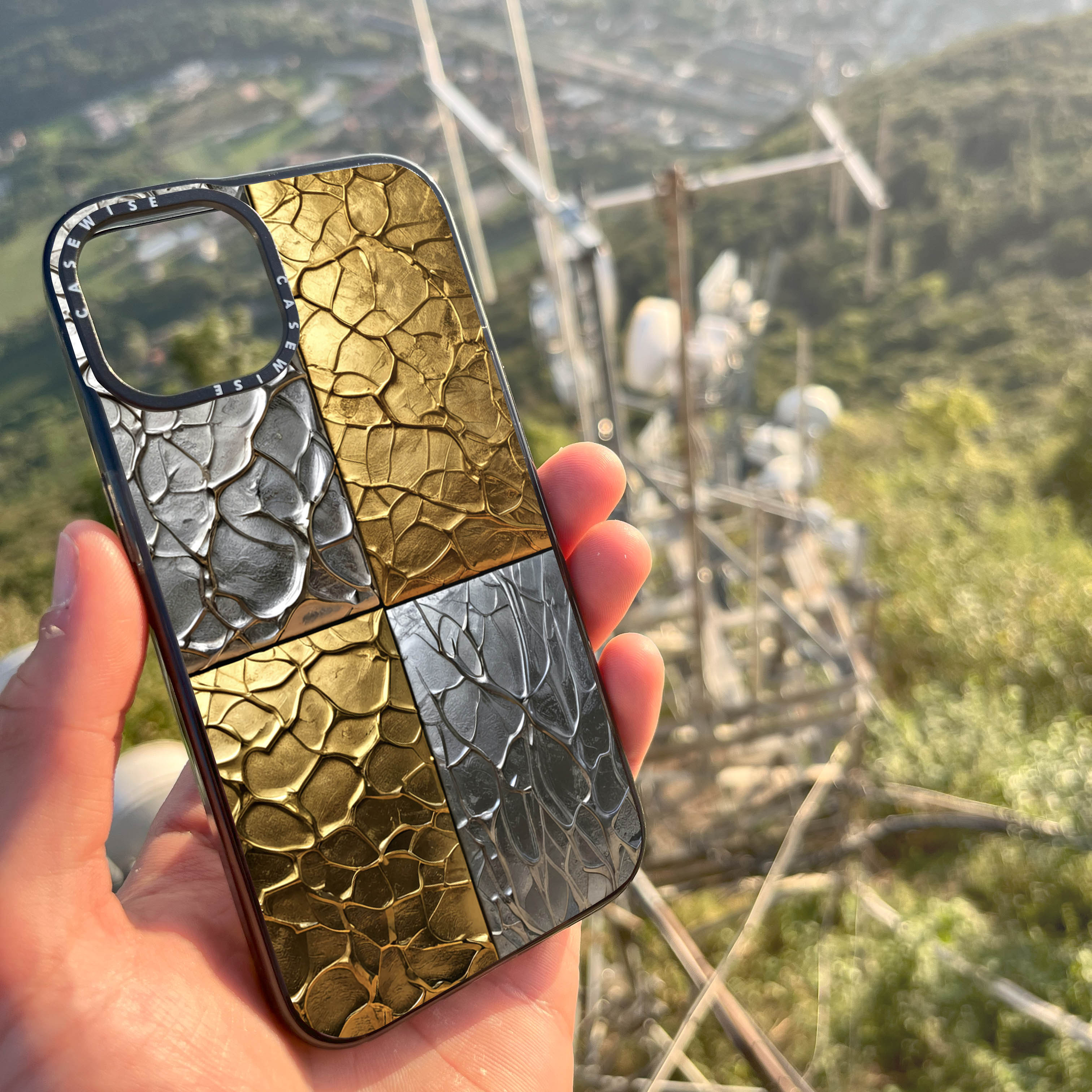 Mozaika metaliczna - Etui