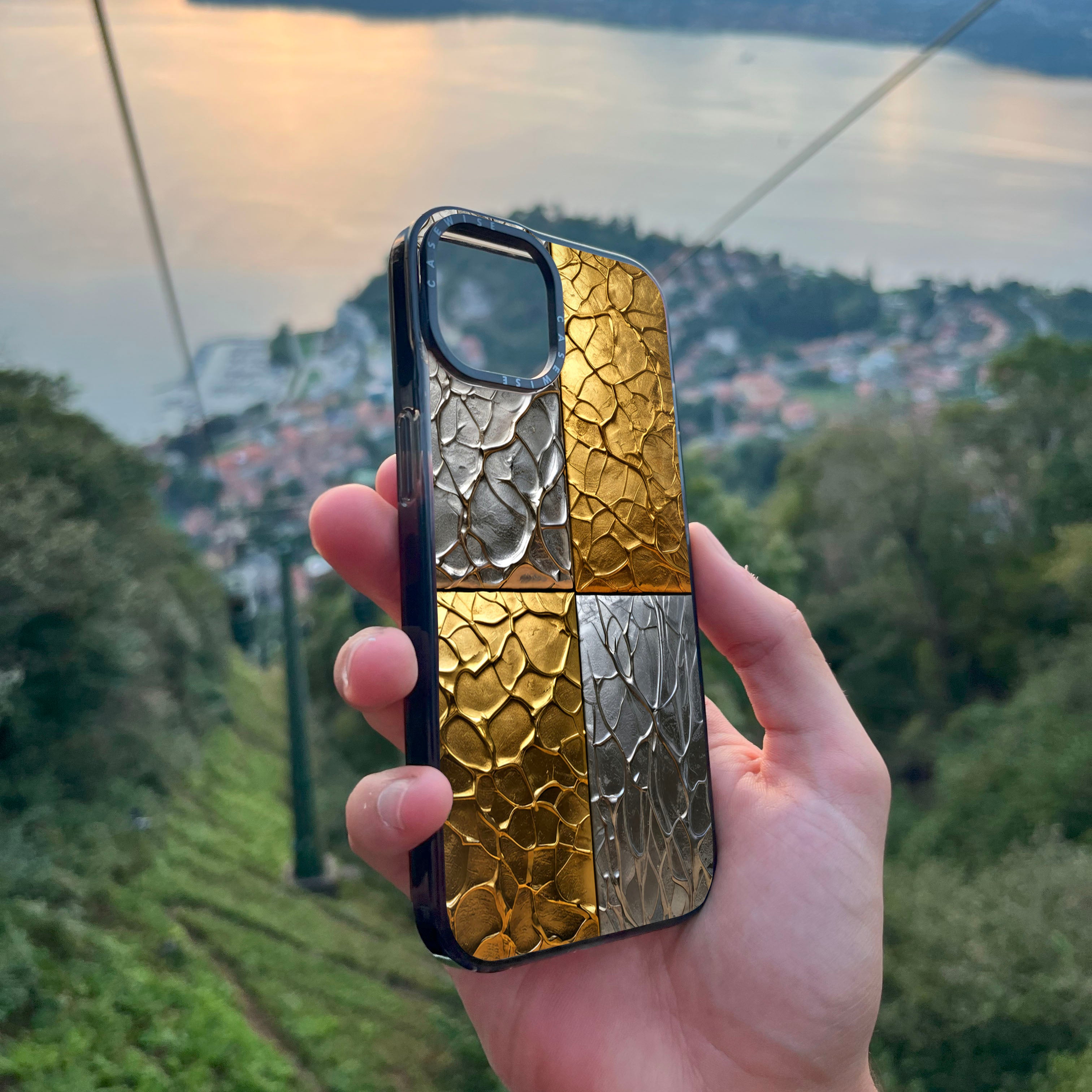 Mozaika metaliczna - Etui