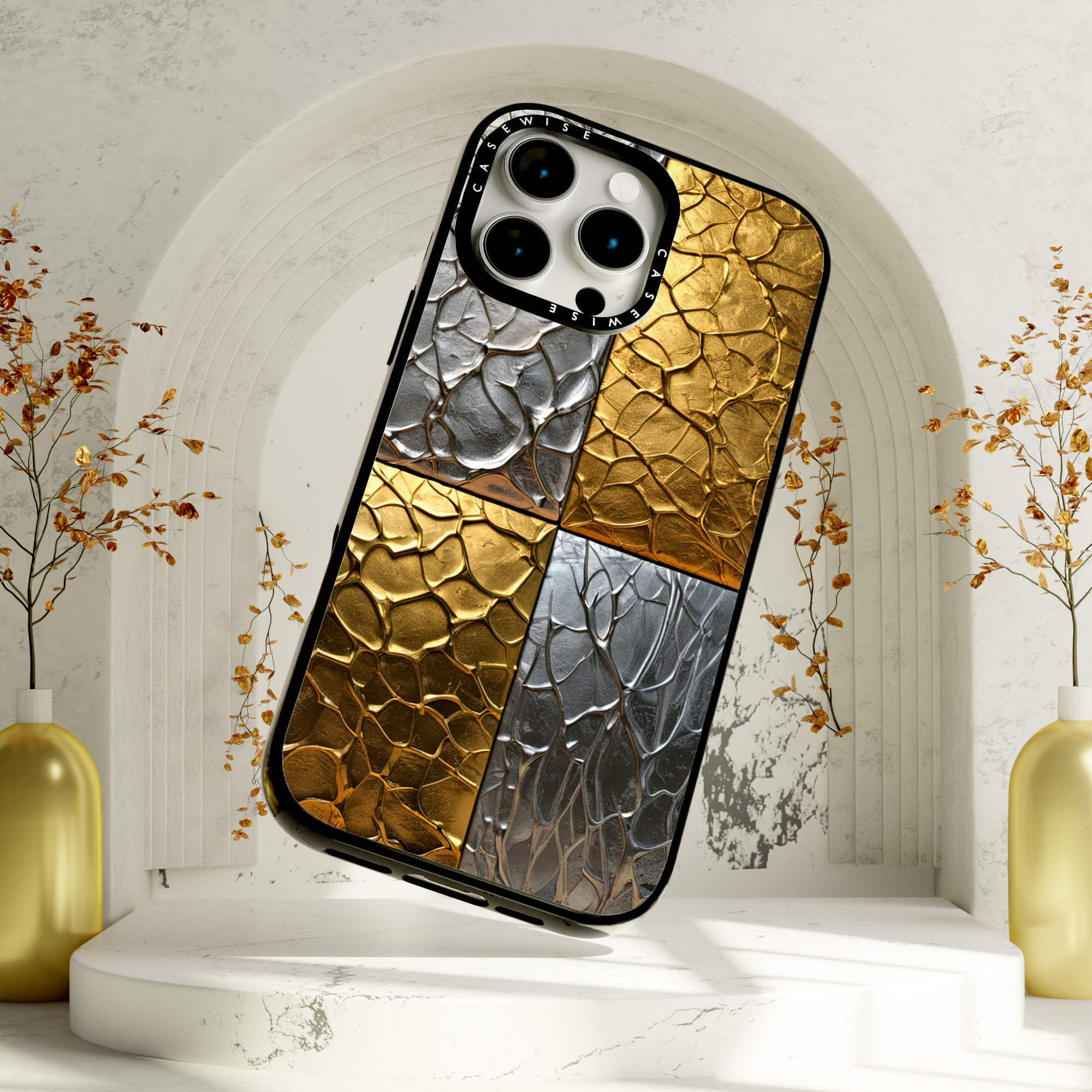 Mozaika metaliczna - Etui