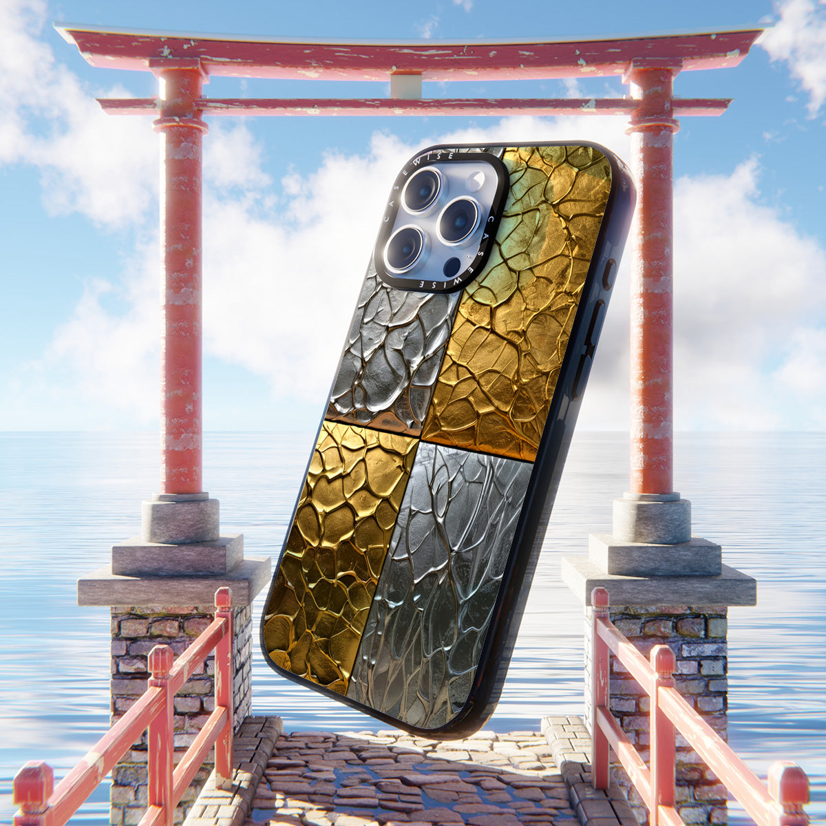 Mozaika metaliczna - Etui