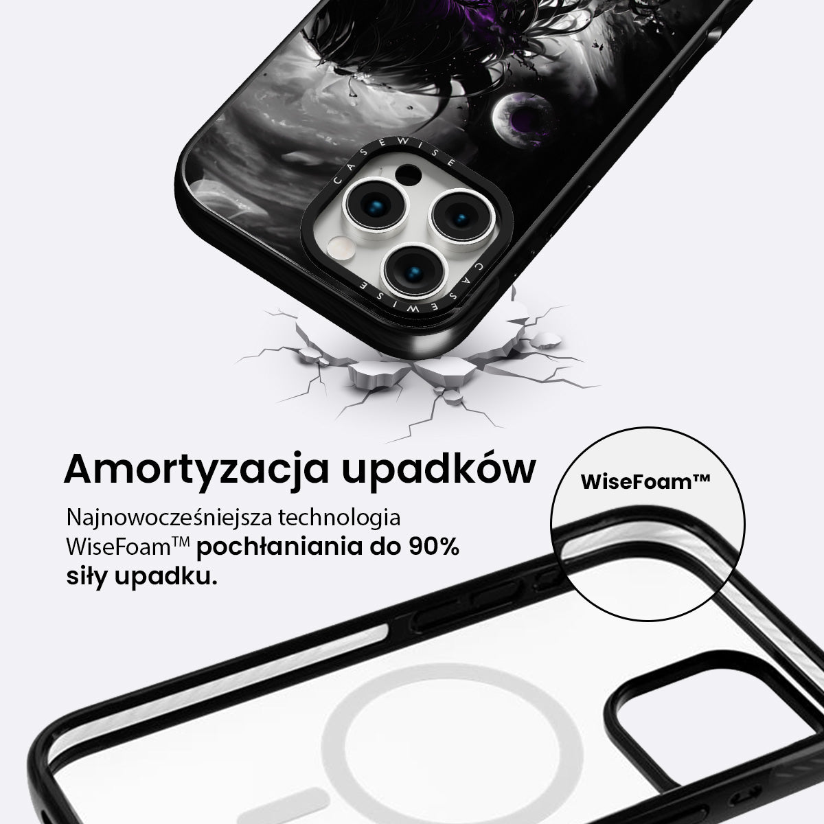 Gotycka Demoniczna Dziewczyna - Etui