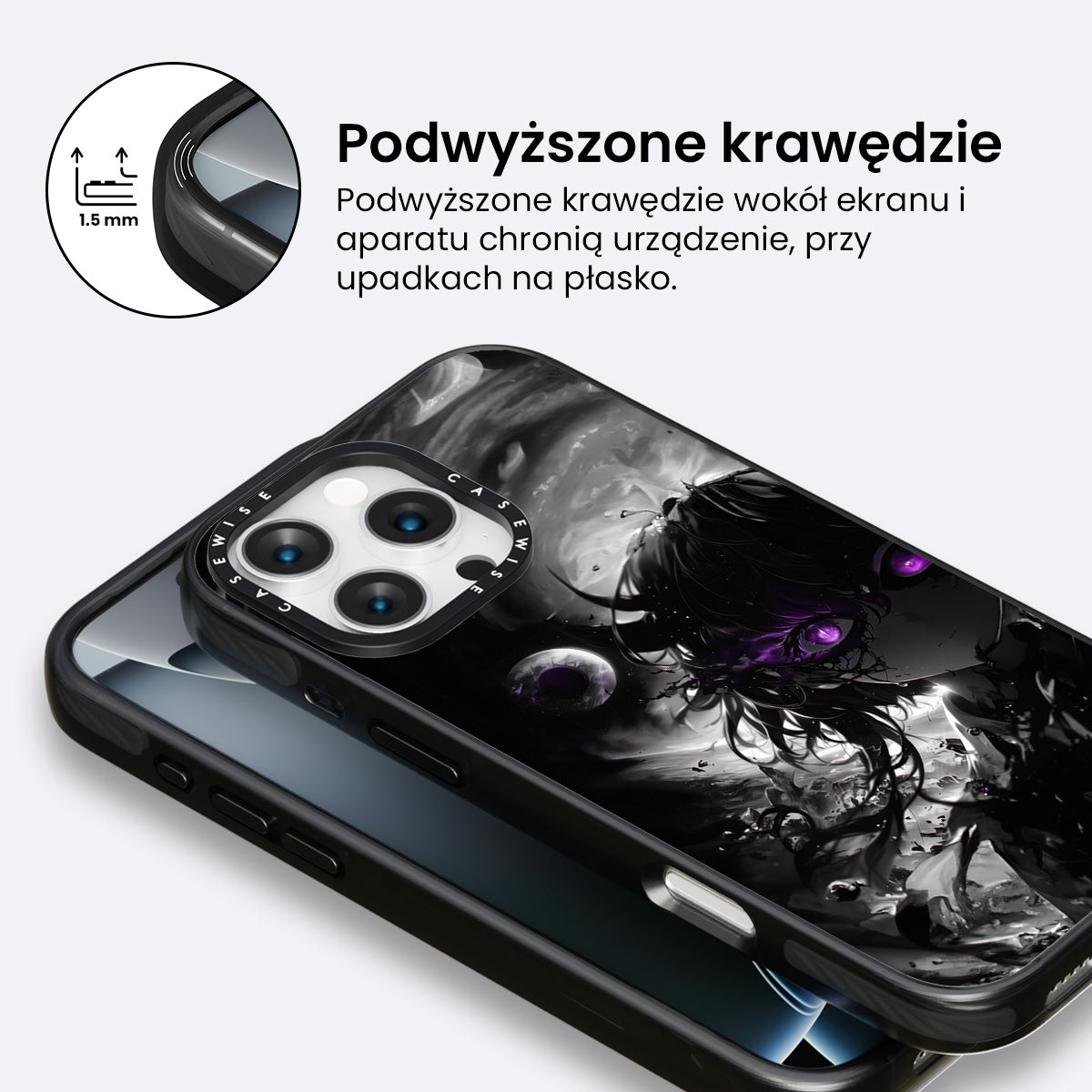 Gotycka Demoniczna Dziewczyna - Etui