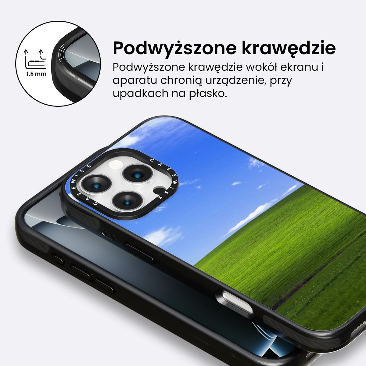 Łąka z windowsa - Etui