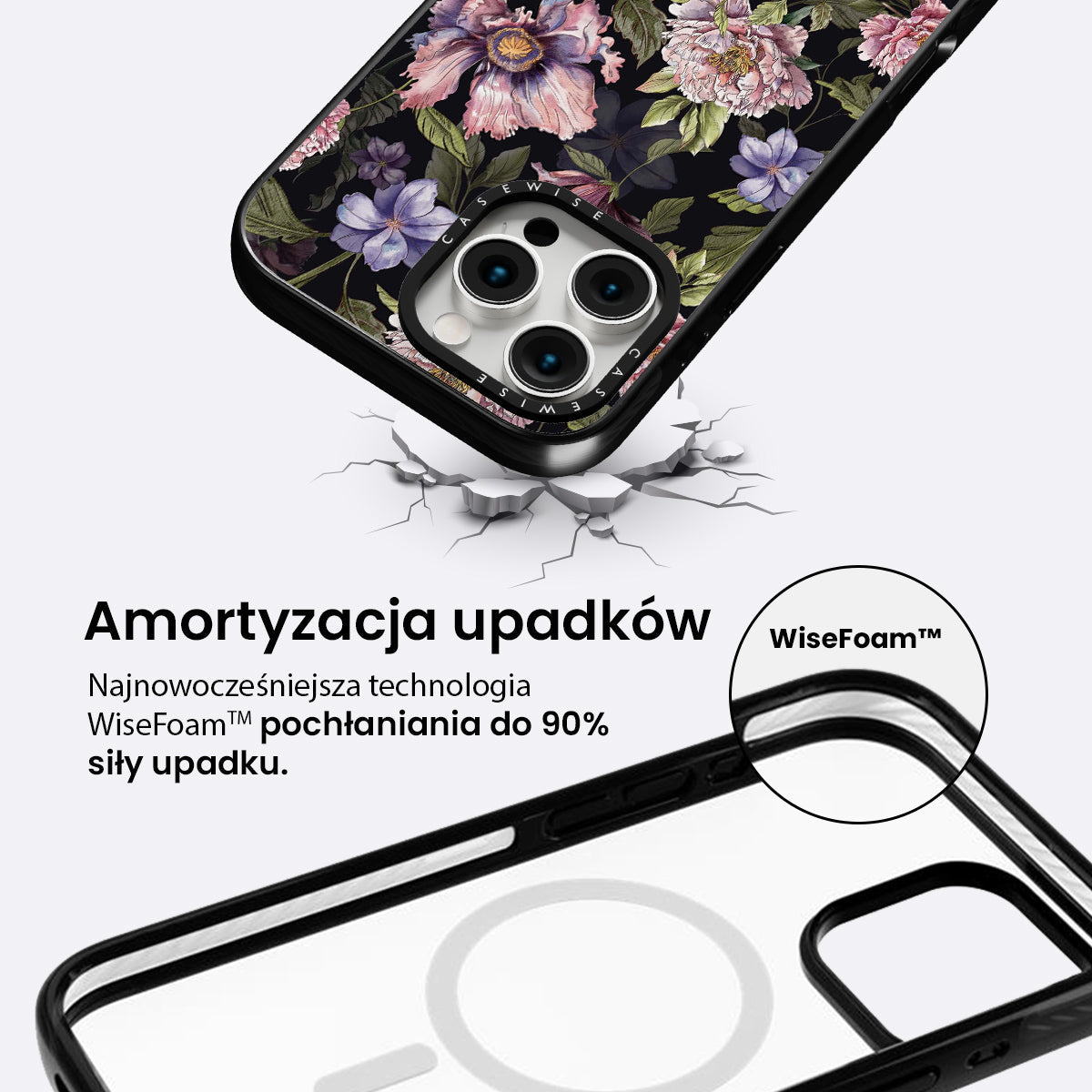 Wiosna powraca (czarny) - Etui