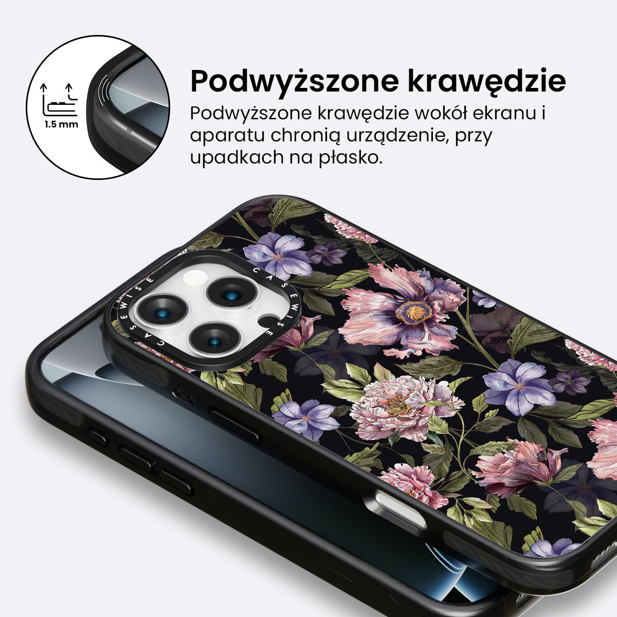 Wiosna powraca (czarny) - Etui