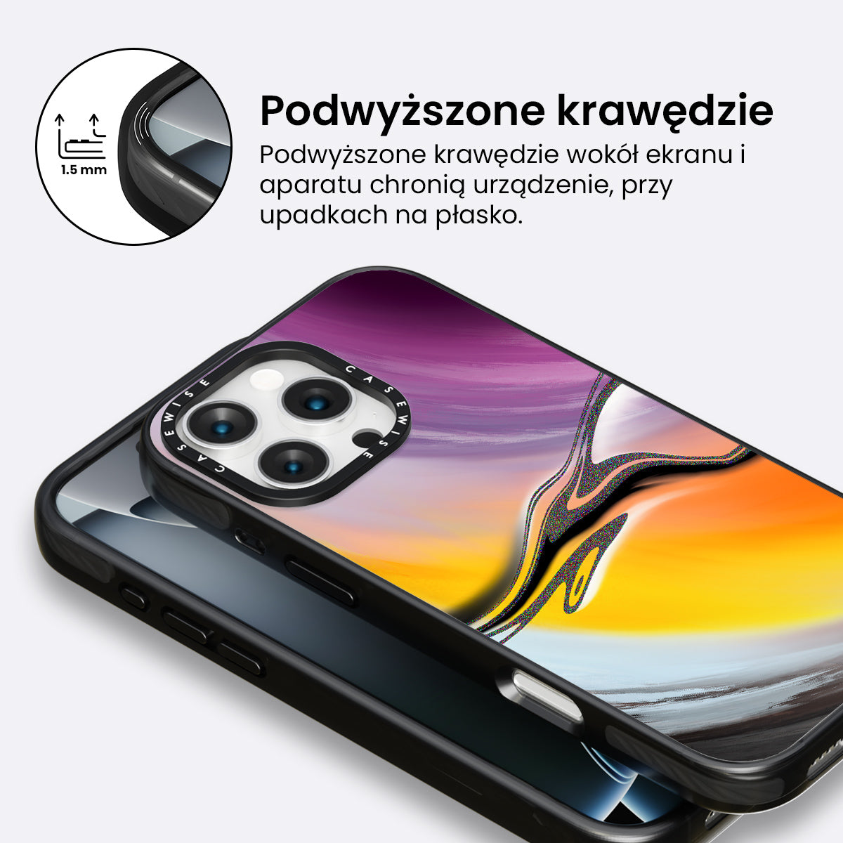 Yin i yang w retro - Etui