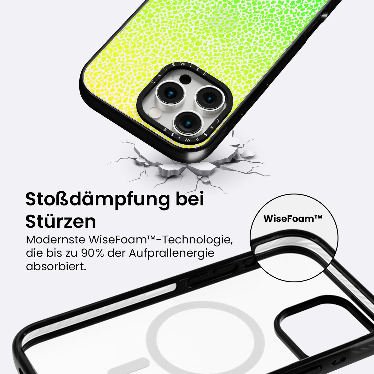 Zielona Pantera Ombre - Etui