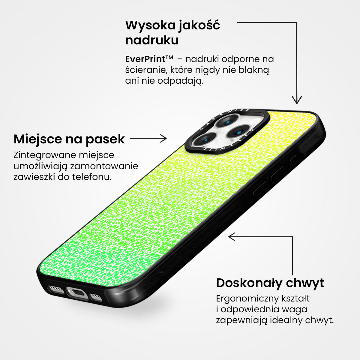 Zielona Pantera Ombre - Etui