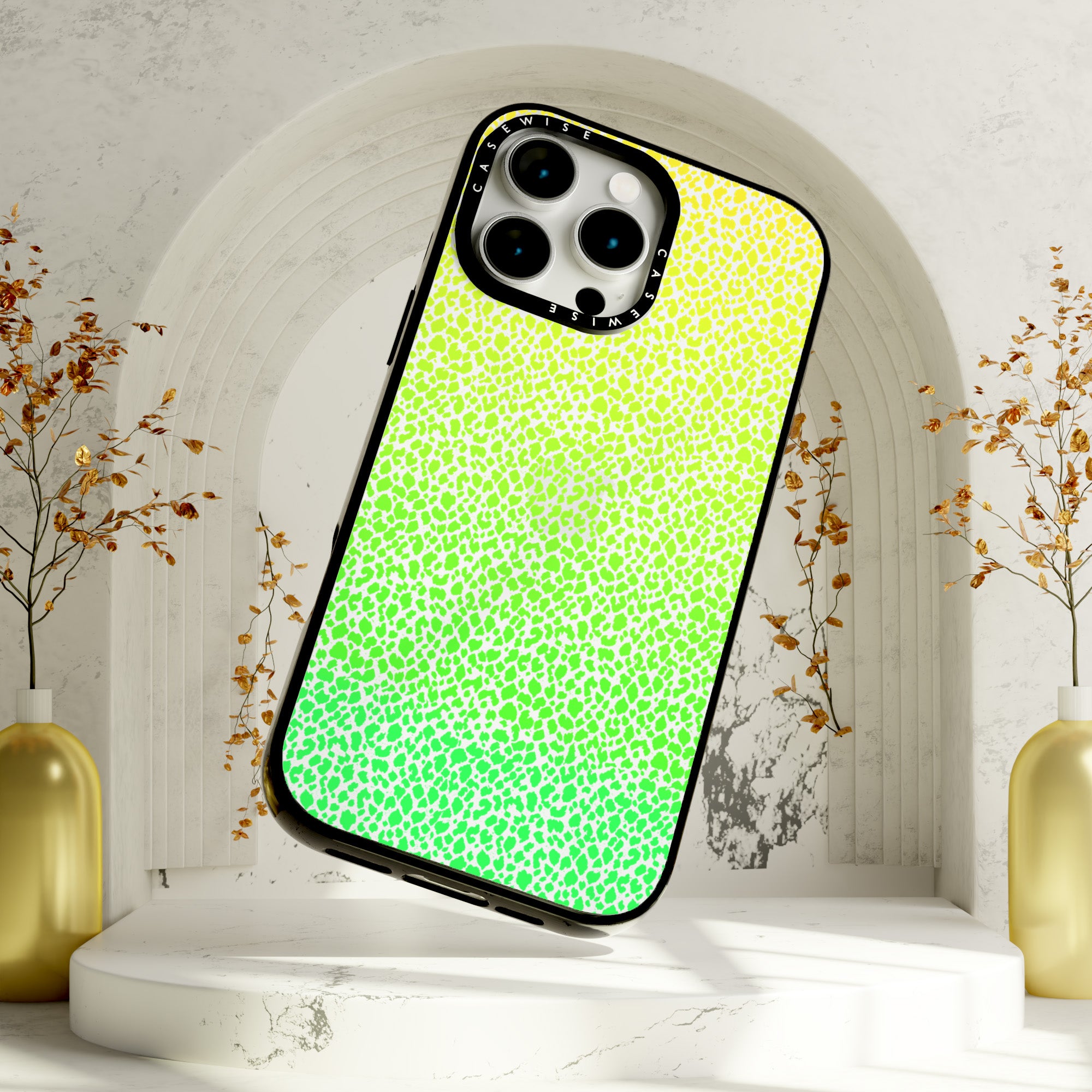Zielona Pantera Ombre - Etui