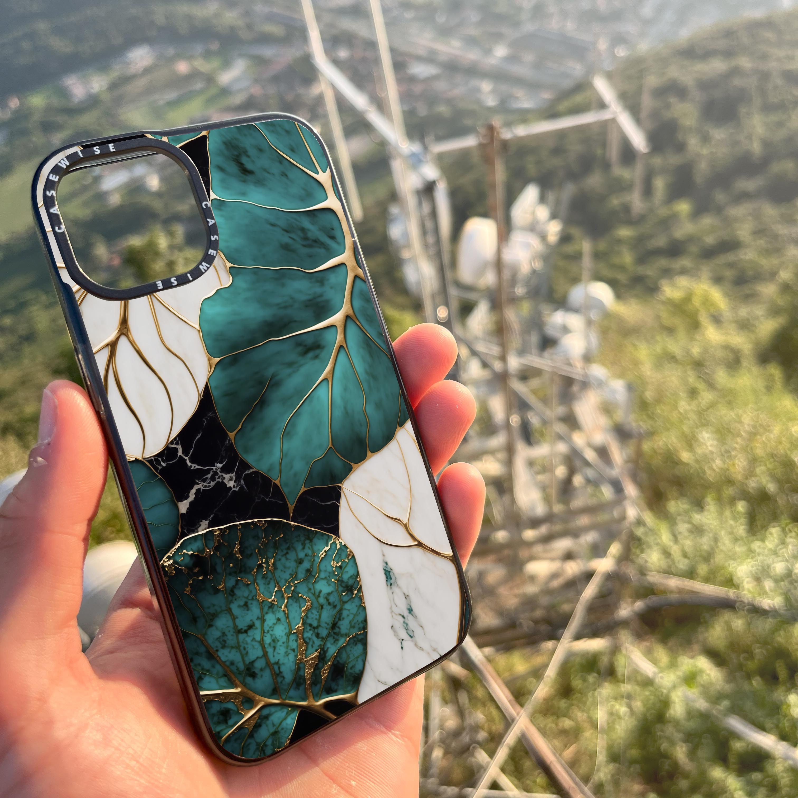 Abstract Botanic Kintsugi - Etui