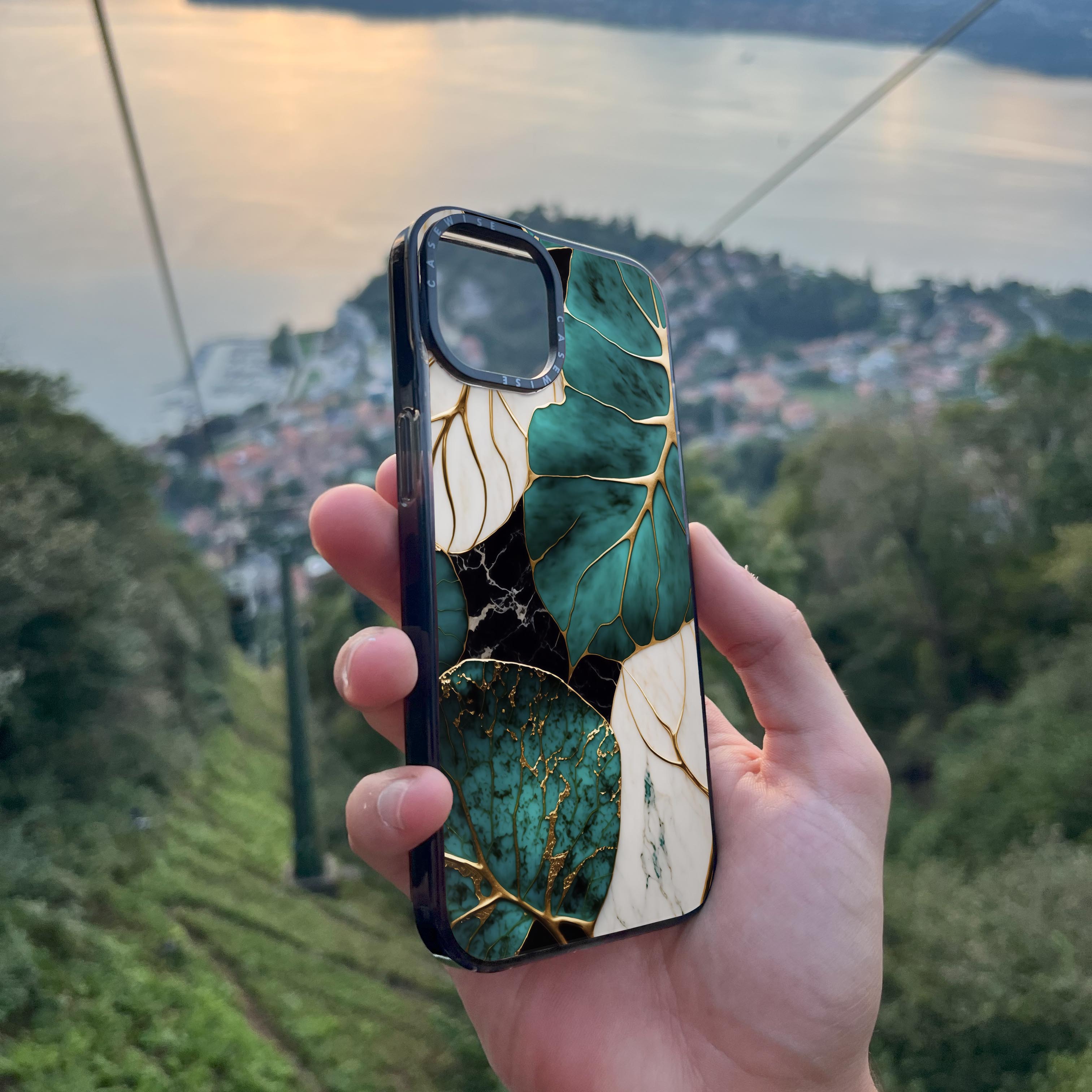 Abstract Botanic Kintsugi - Etui