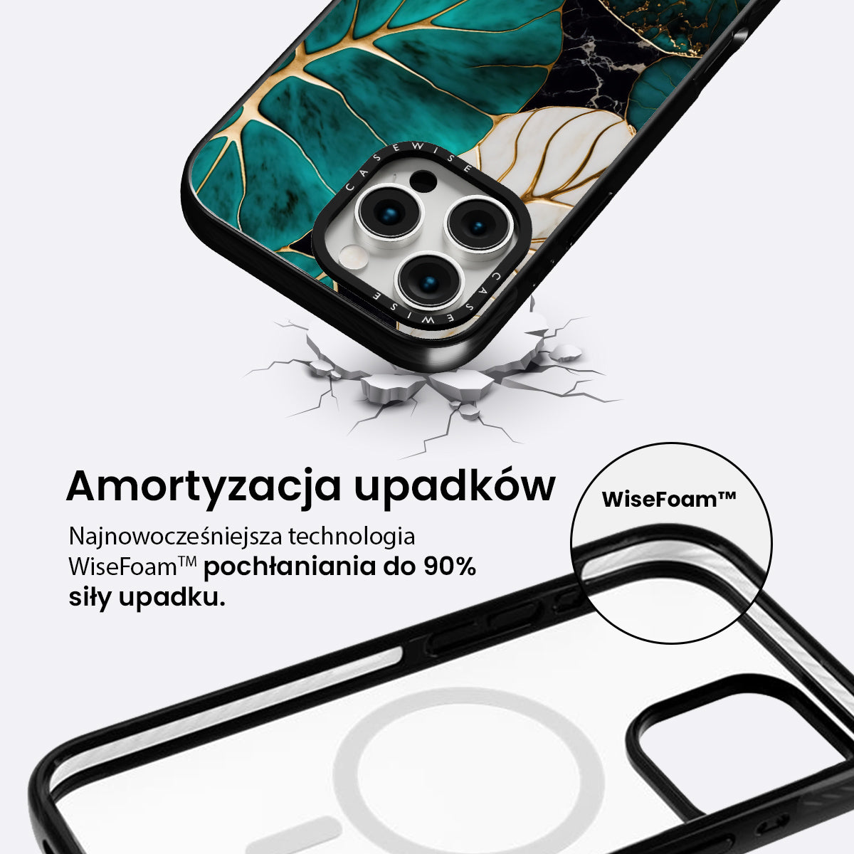 Abstract Botanic Kintsugi - Etui