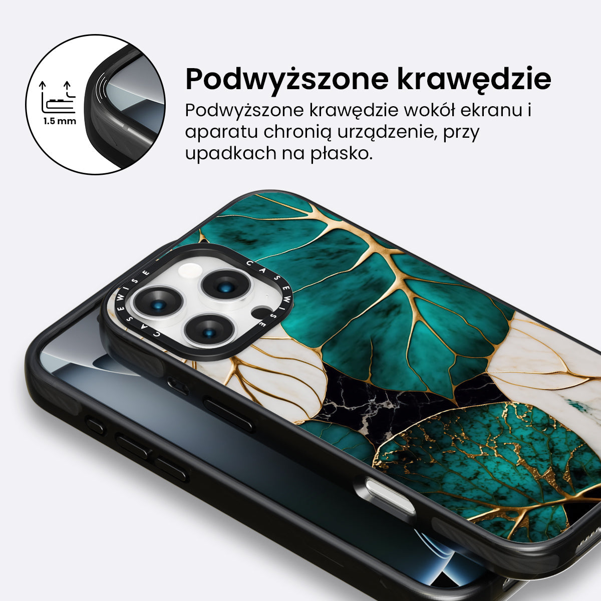 Abstract Botanic Kintsugi - Etui