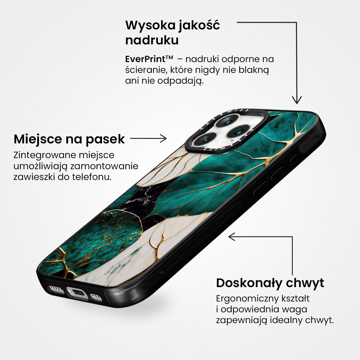Abstract Botanic Kintsugi - Etui