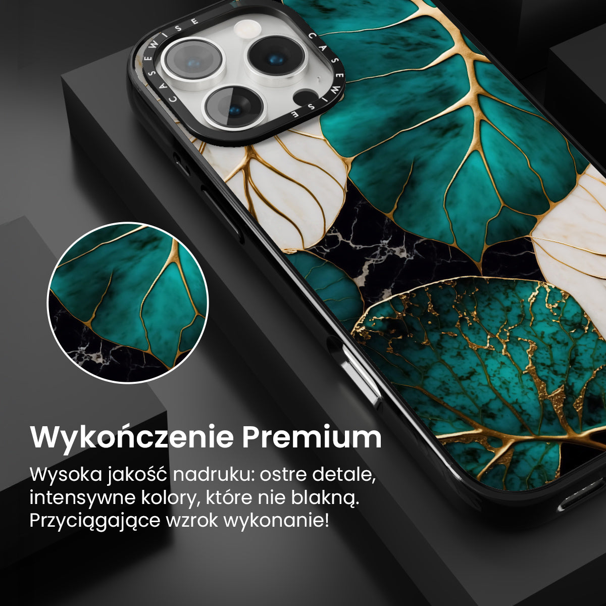 Abstract Botanic Kintsugi - Etui