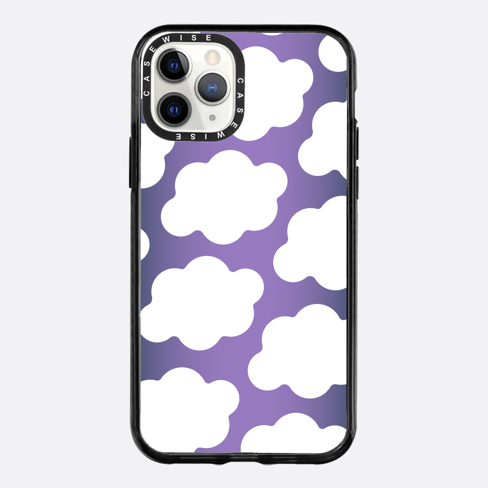 Chmurki na fioletowym tle - Etui