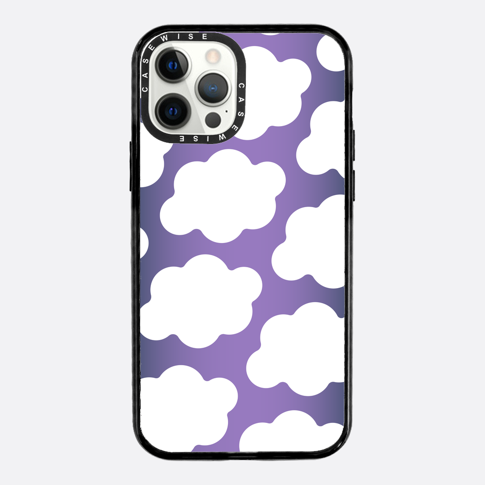 Chmurki na fioletowym tle - Etui