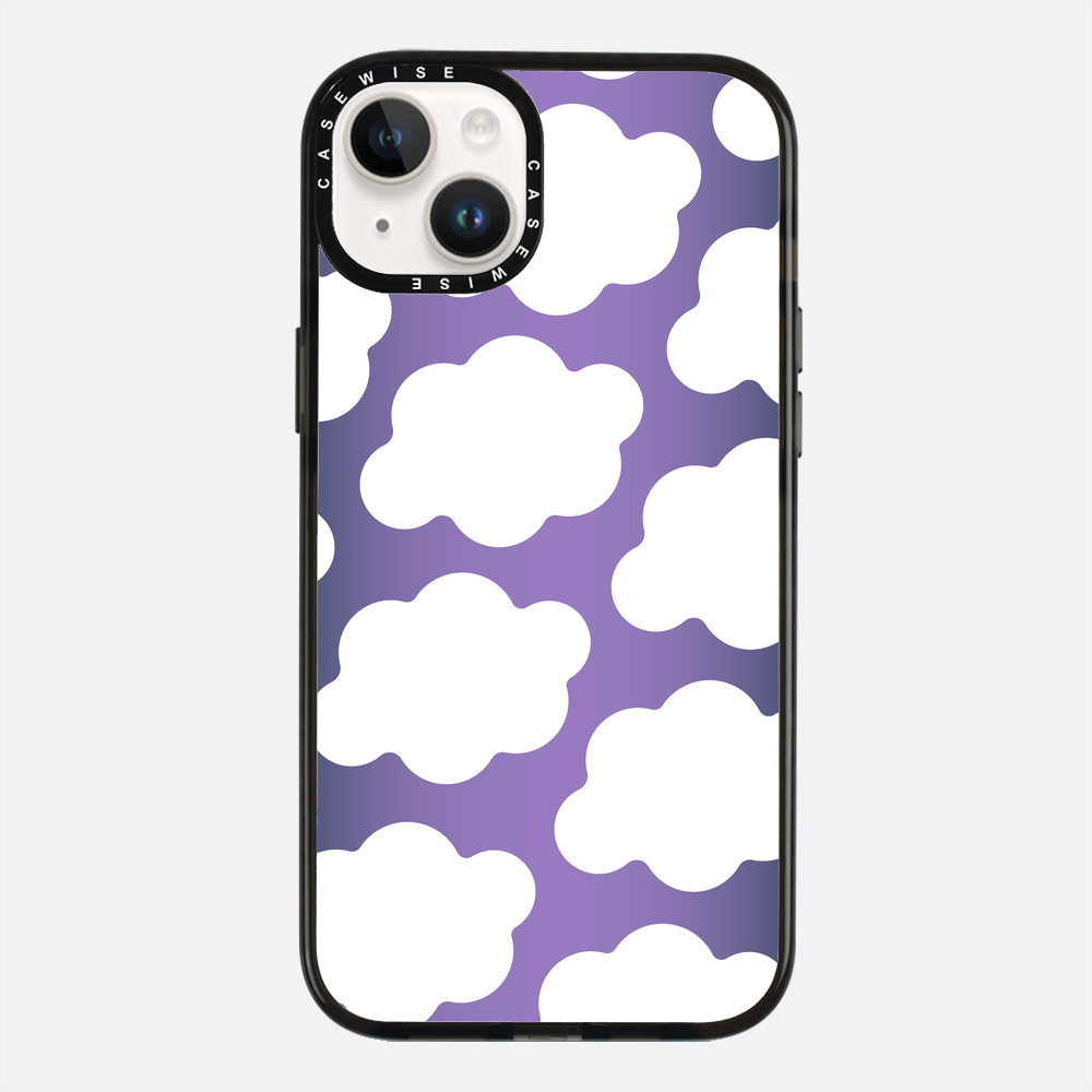 Chmurki na fioletowym tle - Etui