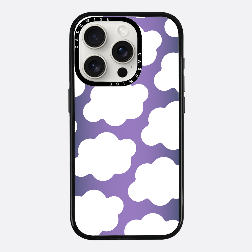 Chmurki na fioletowym tle - Etui