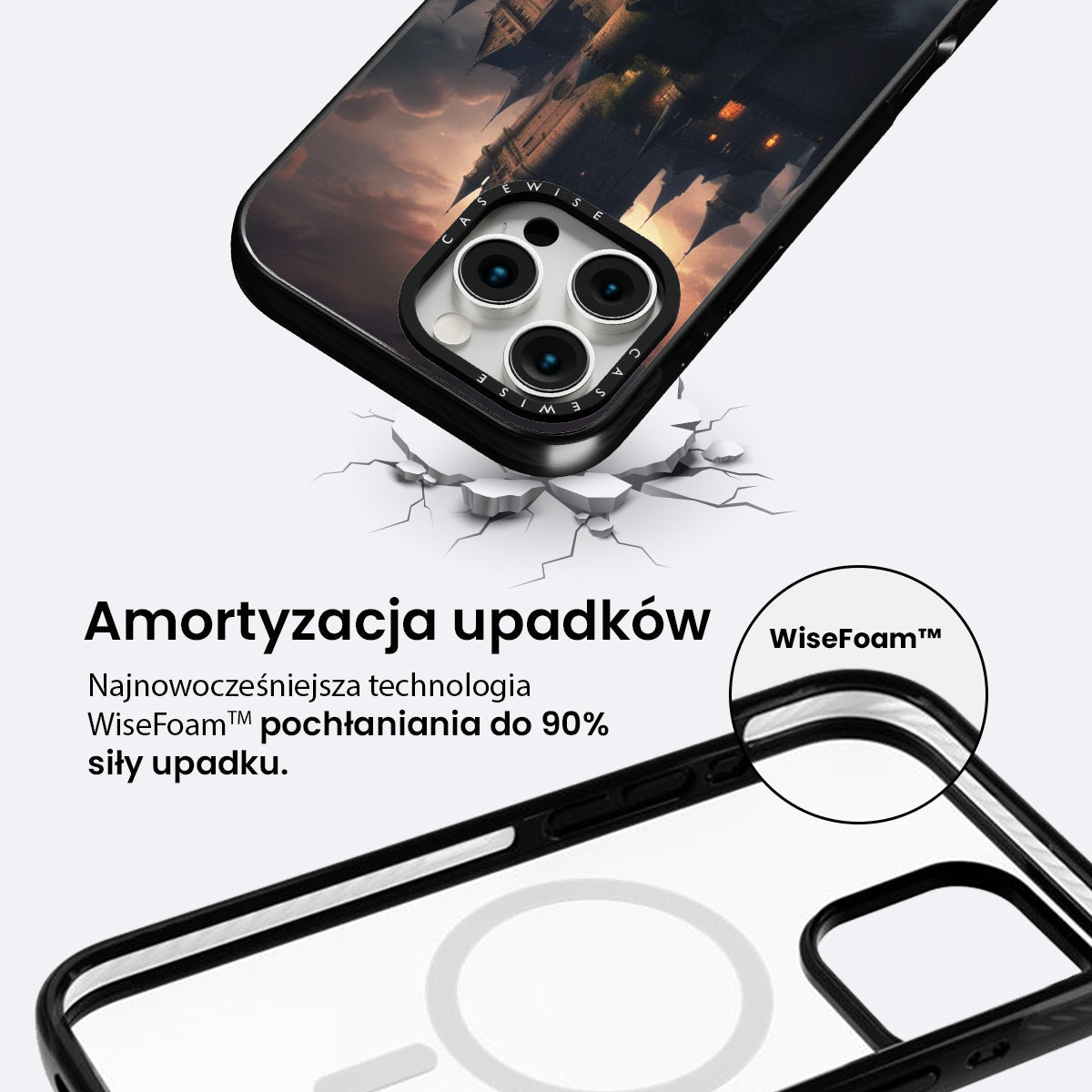 Majestatyczny zamek - Etui