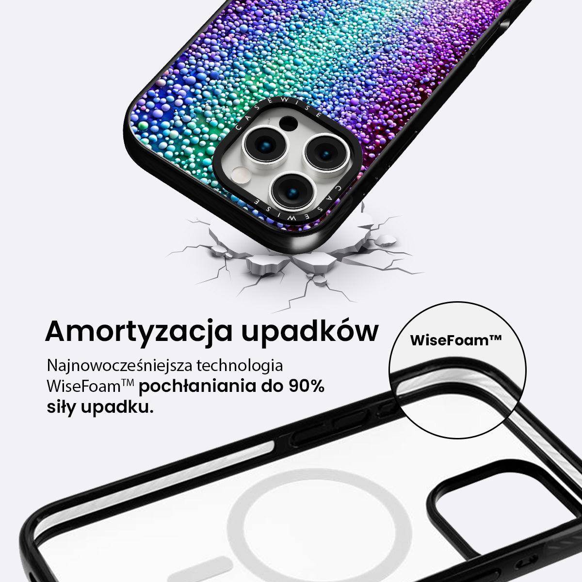 Bąbelki wody - Etui