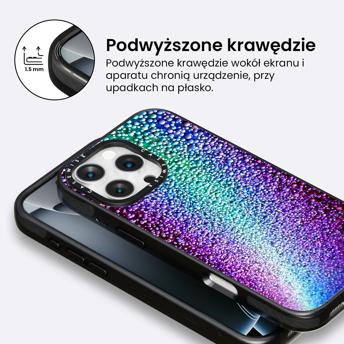 Bąbelki wody - Etui